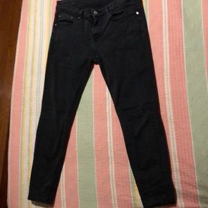 Zara Black Denim Jeans